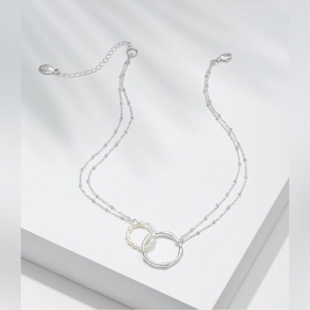 Tommy Bahama Tortola bay double loop bomboo necklace size 19”